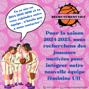 🚨 RECRUTEMENT U11F 🚨